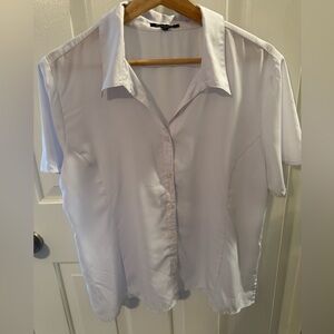 Notations Classic White Button-Down Shirt